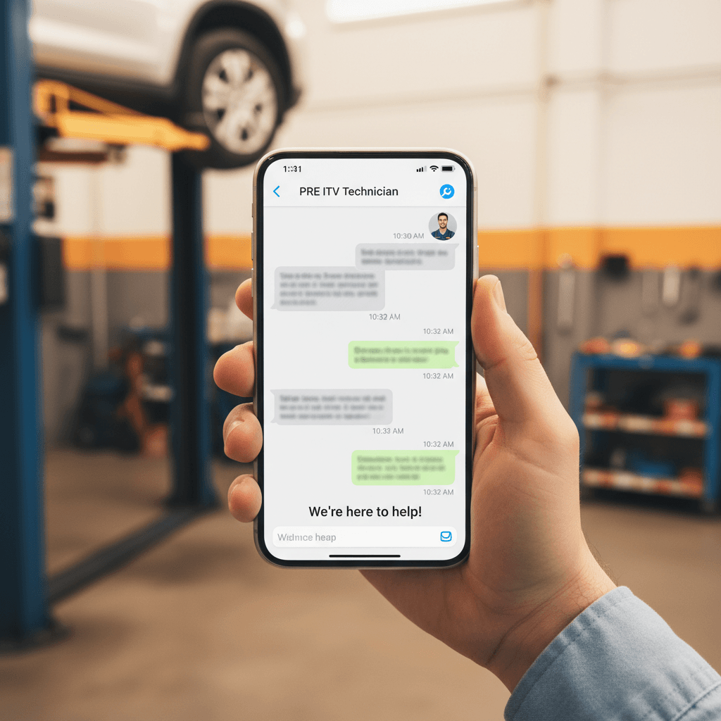 Contacto directo por WhatsApp con PRE ITV